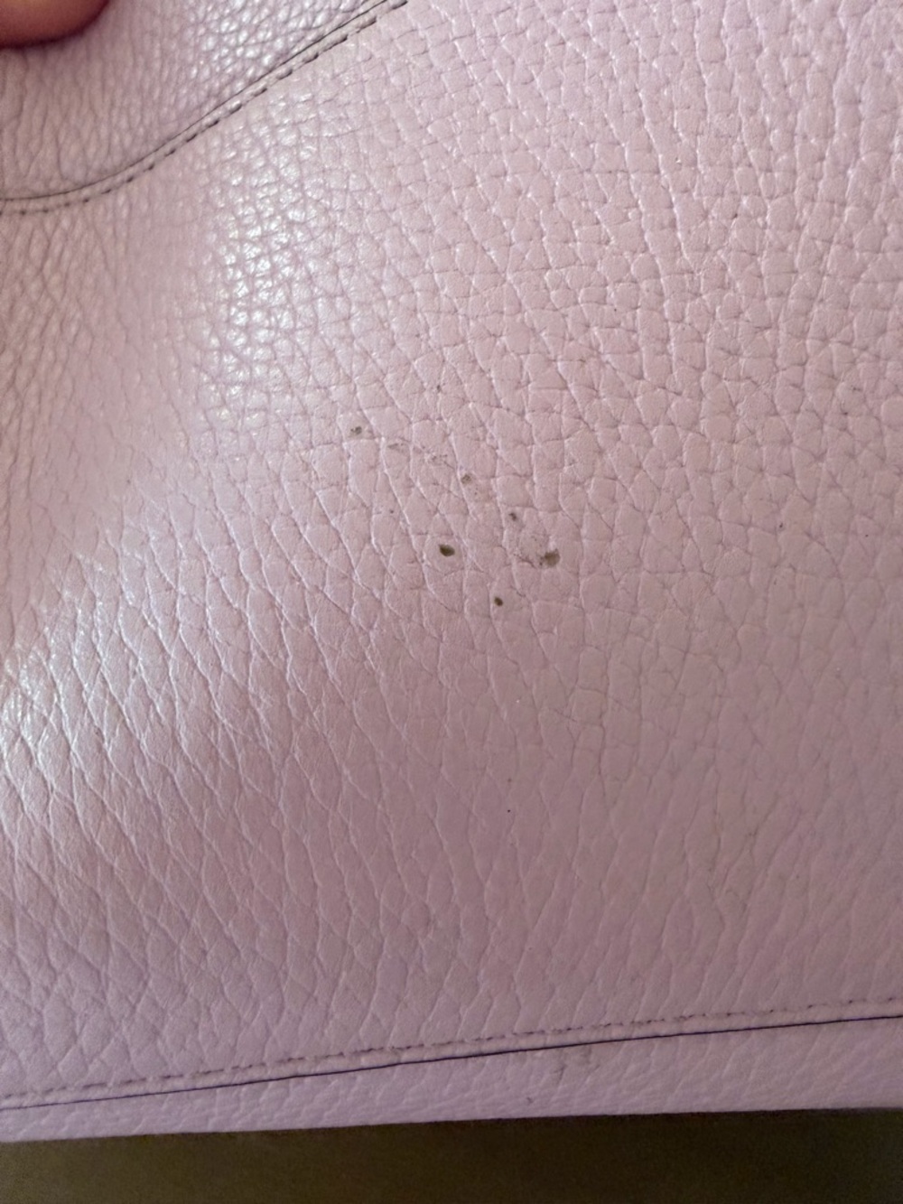 kate spade Lilac Pebbled Leather Satchel with Shoulder Strap - Picture 9 of 16